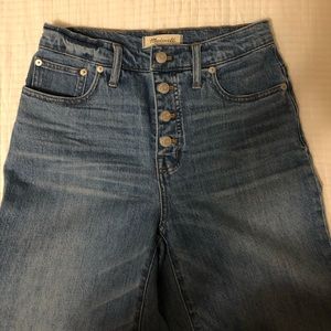 Madewell wide leg jeans
